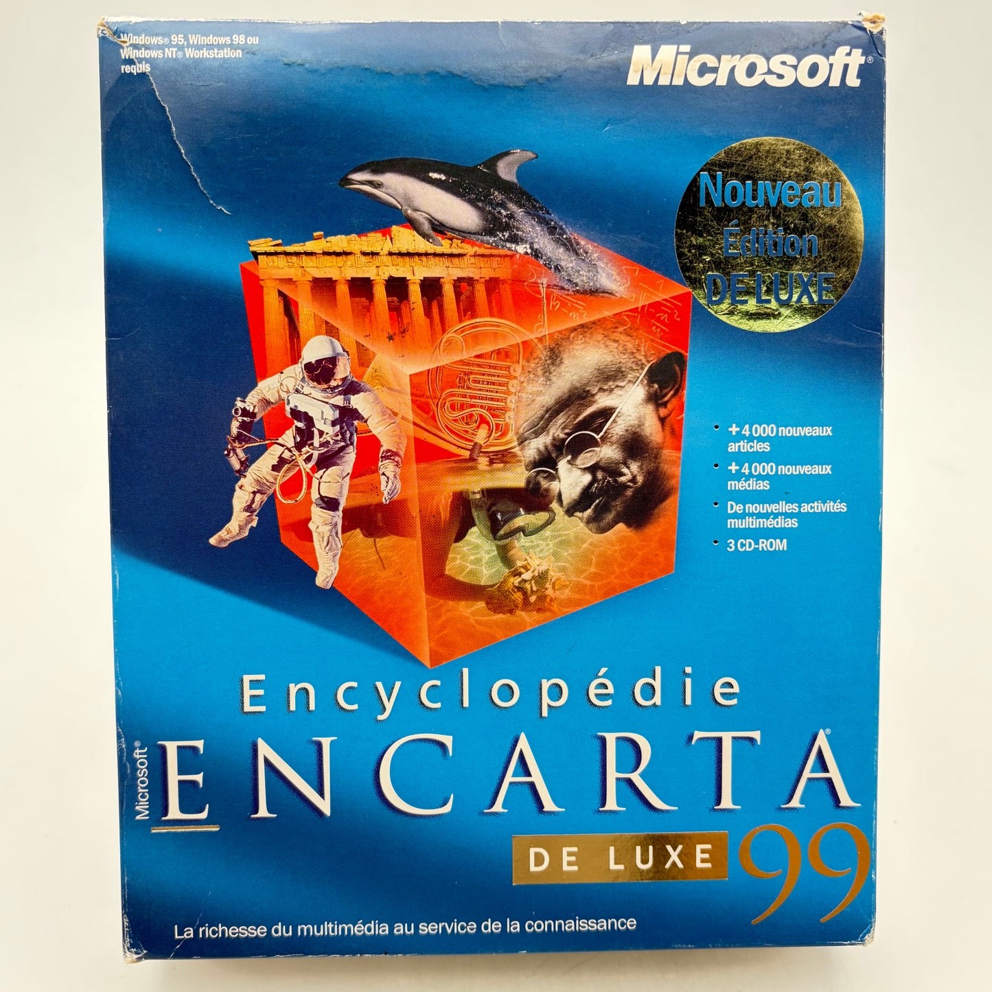 ENCYCLOPEDIE ENCARTA 99 DELUXE - PC BIG BOX