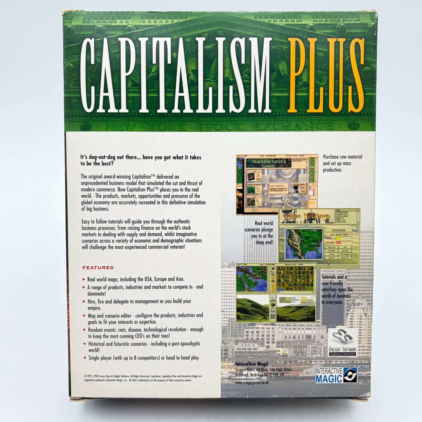 CAPITALISM PLUS - PC BIG BOX