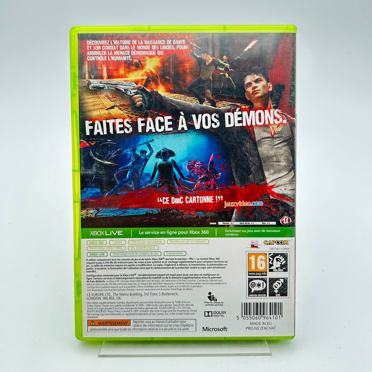 DMC DEVIL MAY CRY - XBOX 360