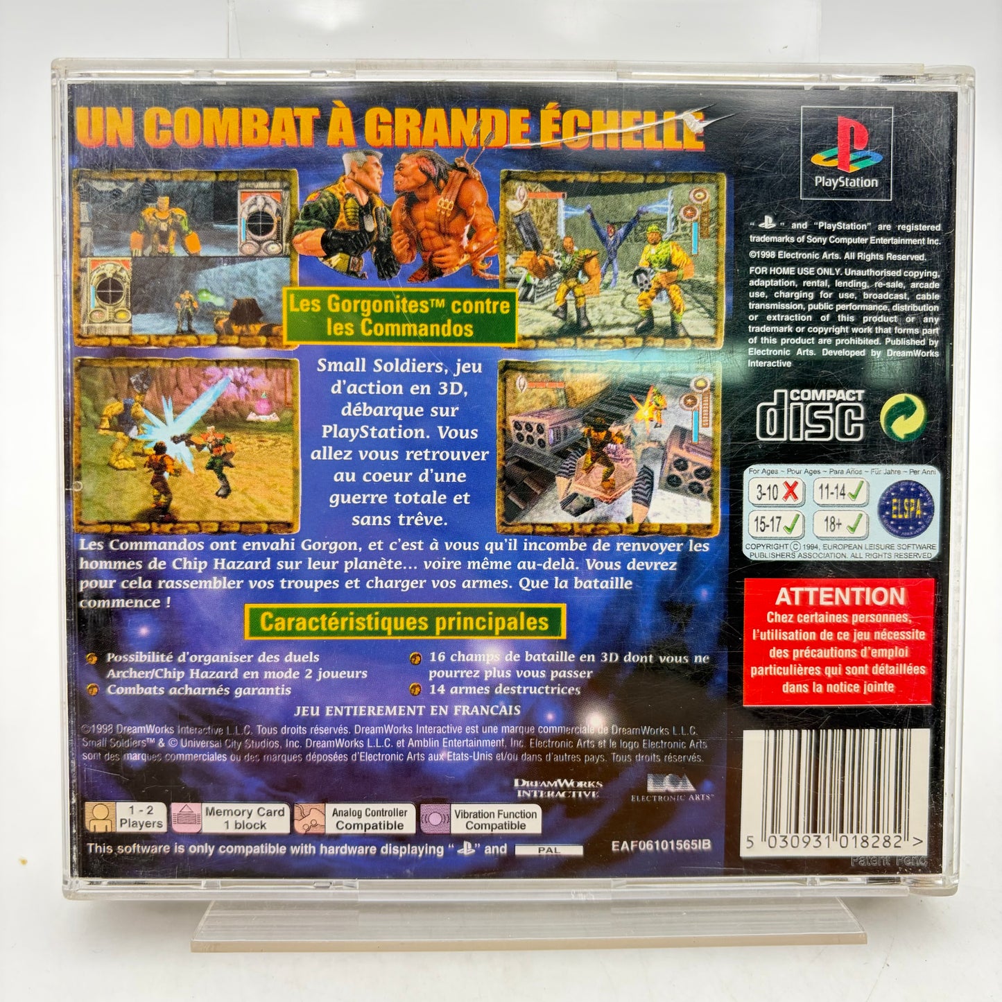 SMALL SOLDIERS - PLAYSTATION 1