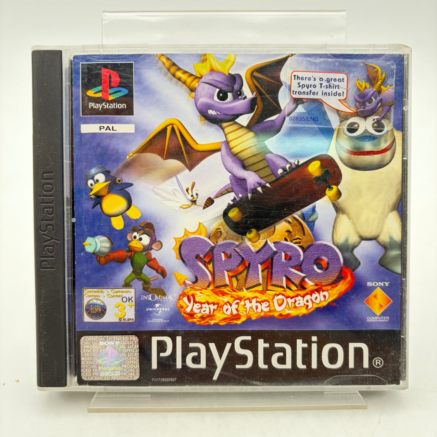 SPYRO : YEAR OF THE DRAGON - PLAYSTATION 1