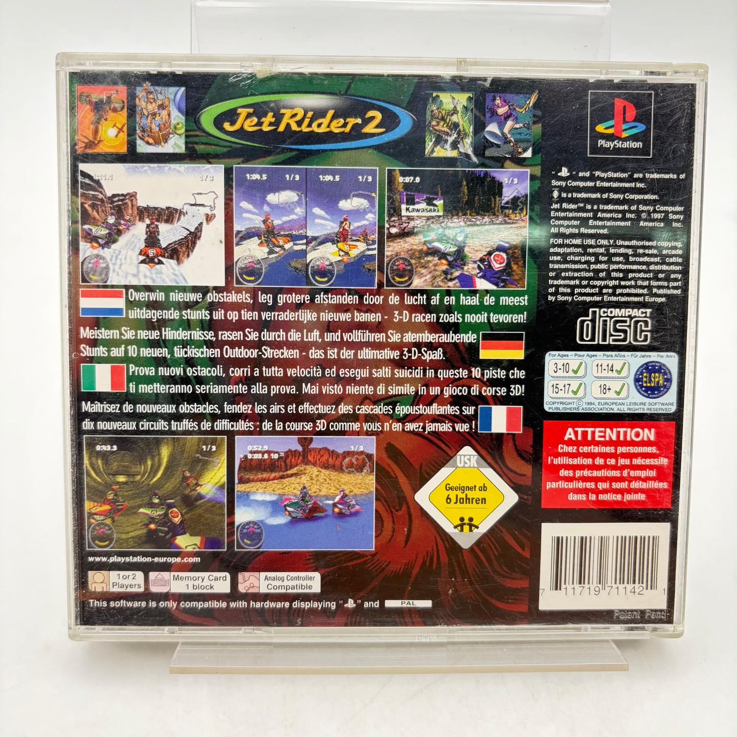 JET RIDER 2 - PLAYSTATION 1
