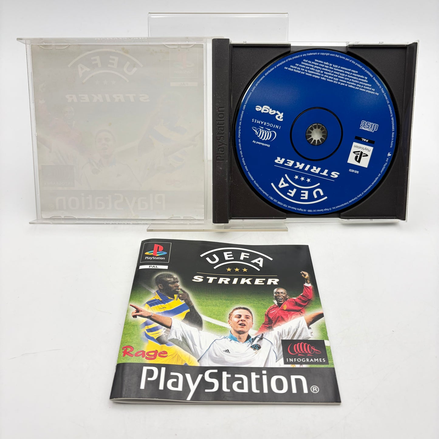 UEFA STRIKER - PLAYSTATION 1