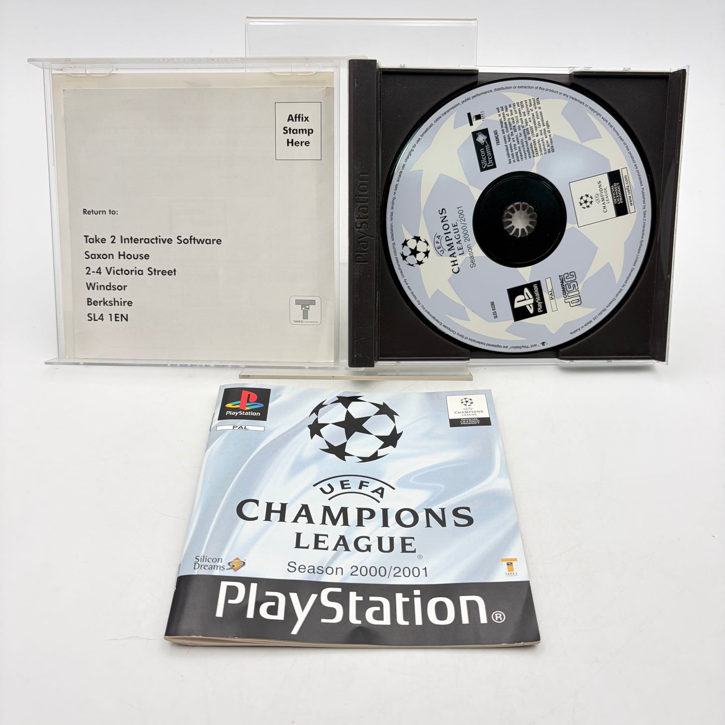 UEFA CHAMPIONS LEAGUE SEASON 2000/2001 - PLAYSTATION 1