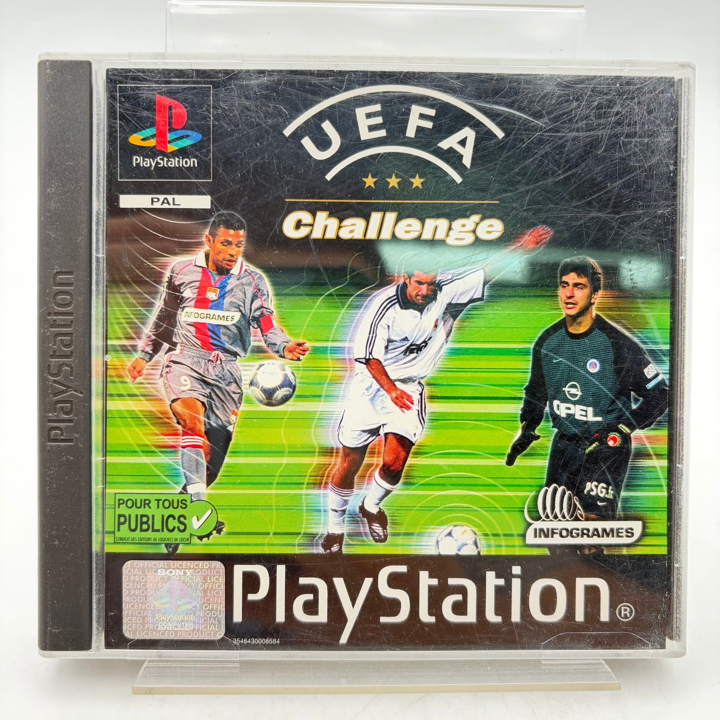 UEFA CHALLENGE - PLAYSTATION 1
