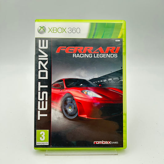 TEST DRIVE FERRARI RACING LEGENDS - XBOX 360