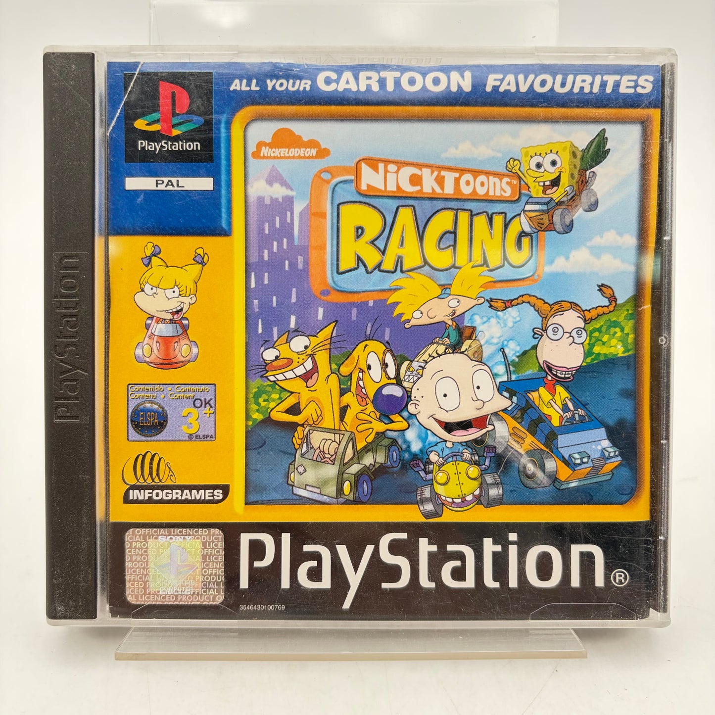 NICKTOONS RACING - PLAYSTATION 1