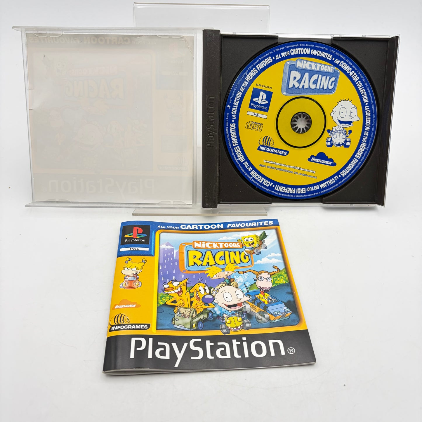 NICKTOONS RACING - PLAYSTATION 1