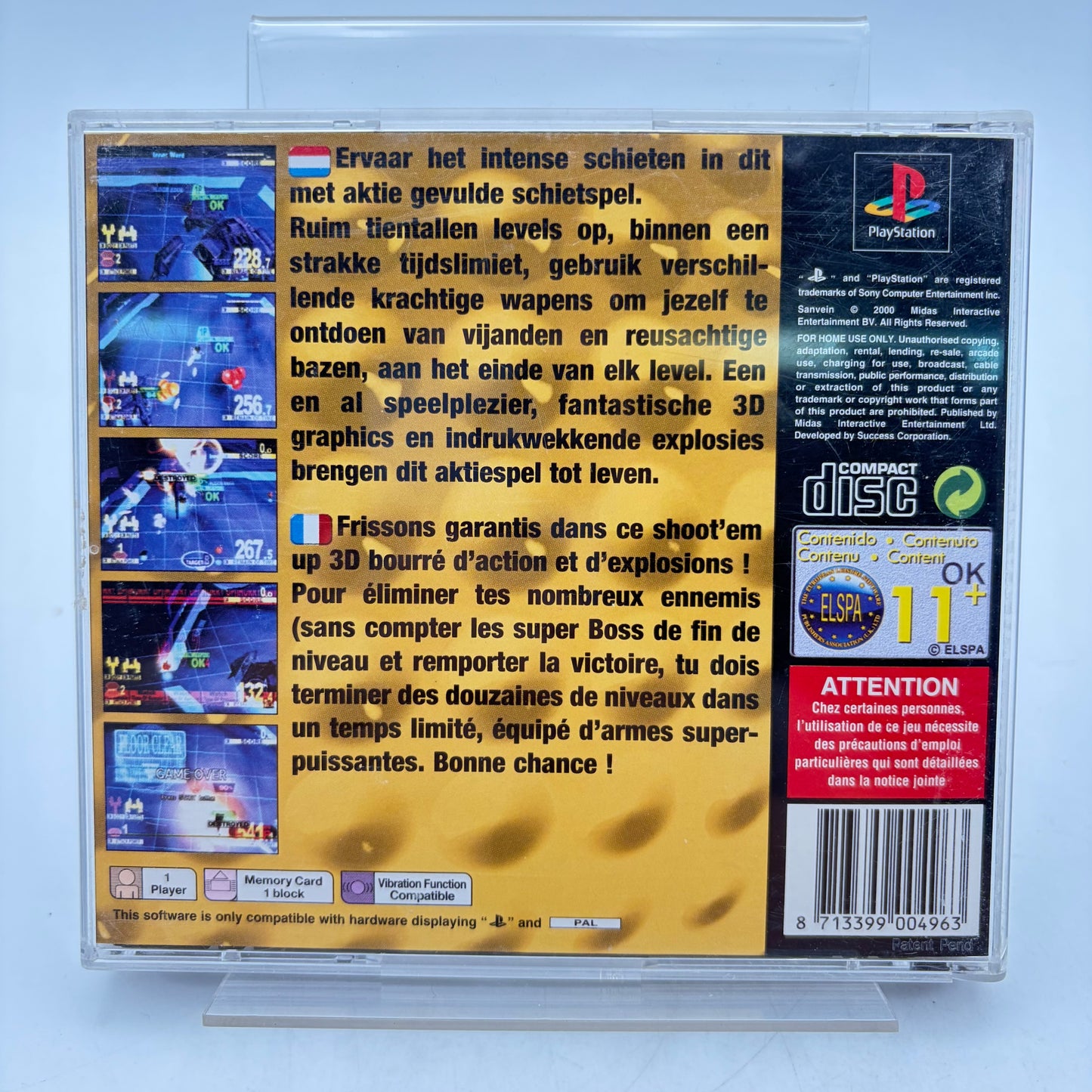 SANVEIN - PLAYSTATION 1