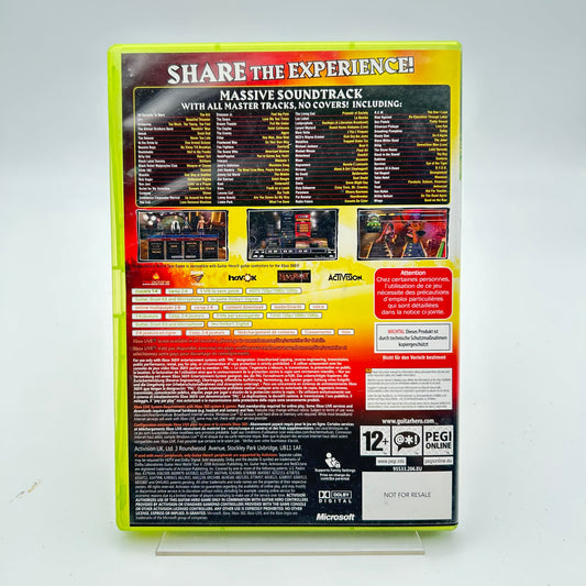 GUITAR HERO WORLD TOUR - XBOX 360