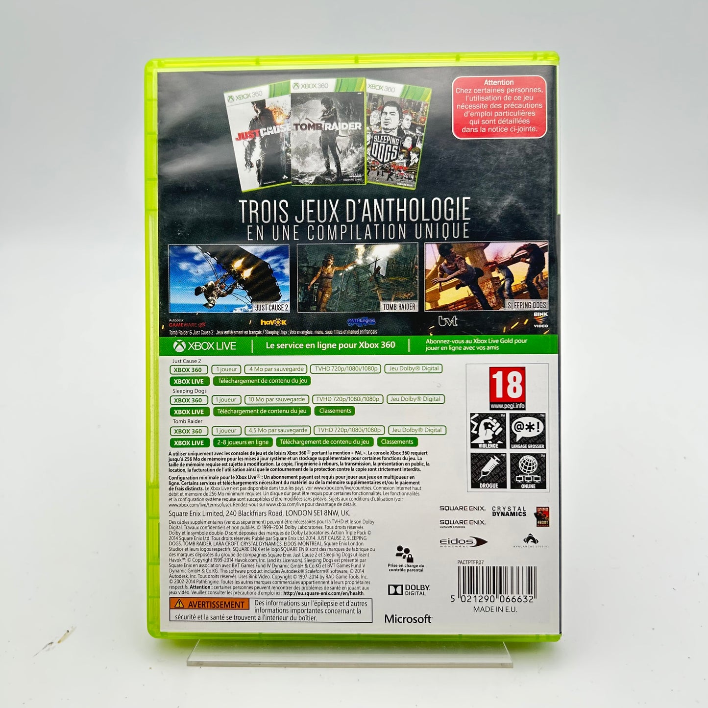 ULTIMATE ACTION TRIPLE PACK - XBOX 360