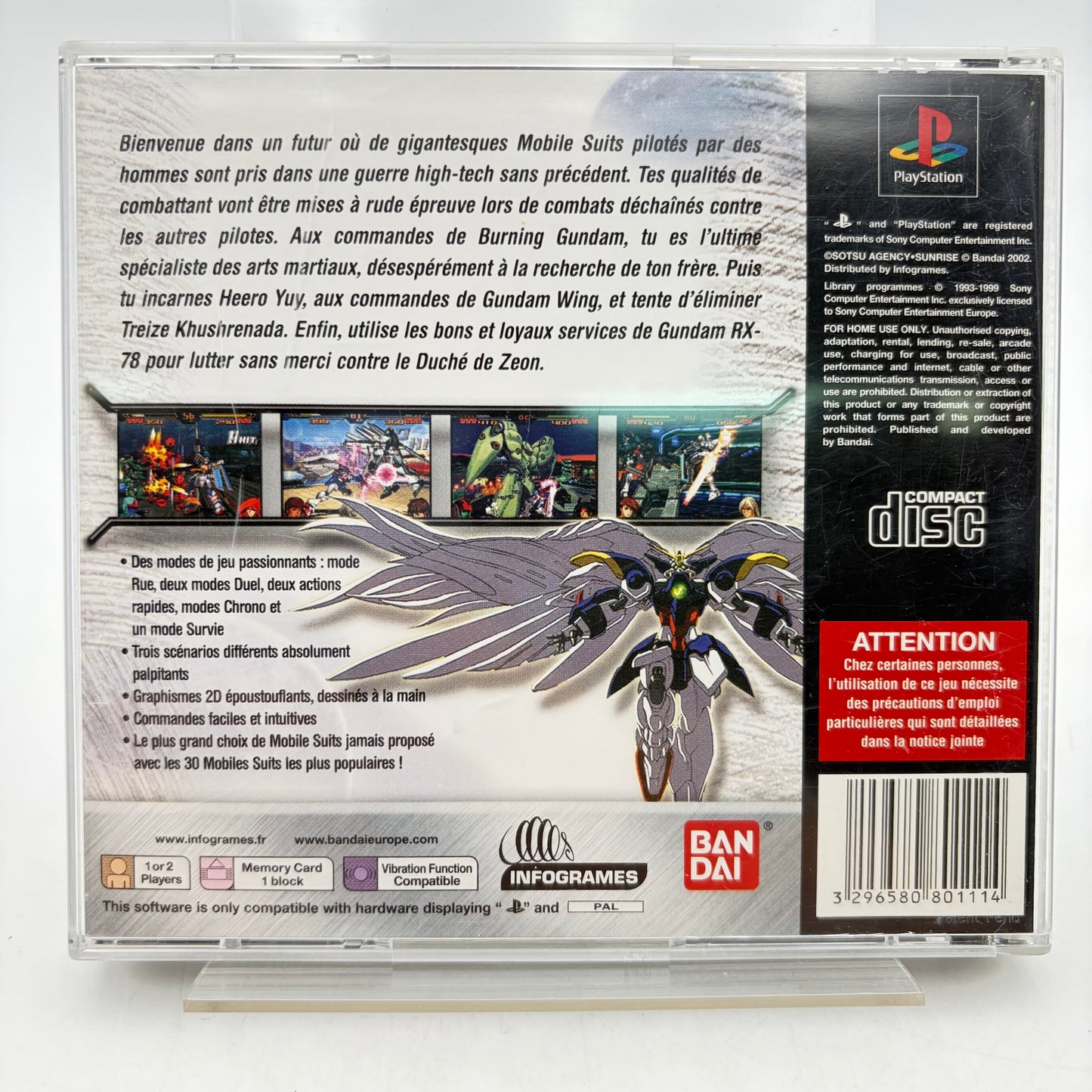 GUNDAM BATTLE ASSAULT 2 - PLAYSTATION 1