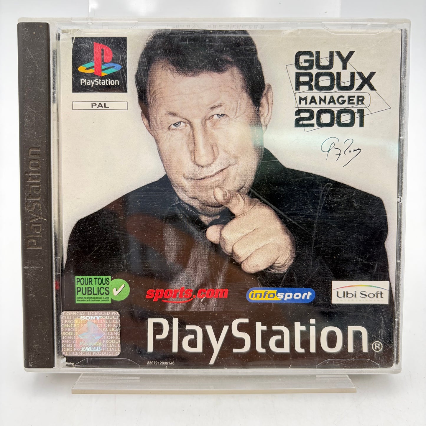 GUY ROUX MANAGER 2001 - PLAYSTATION 1