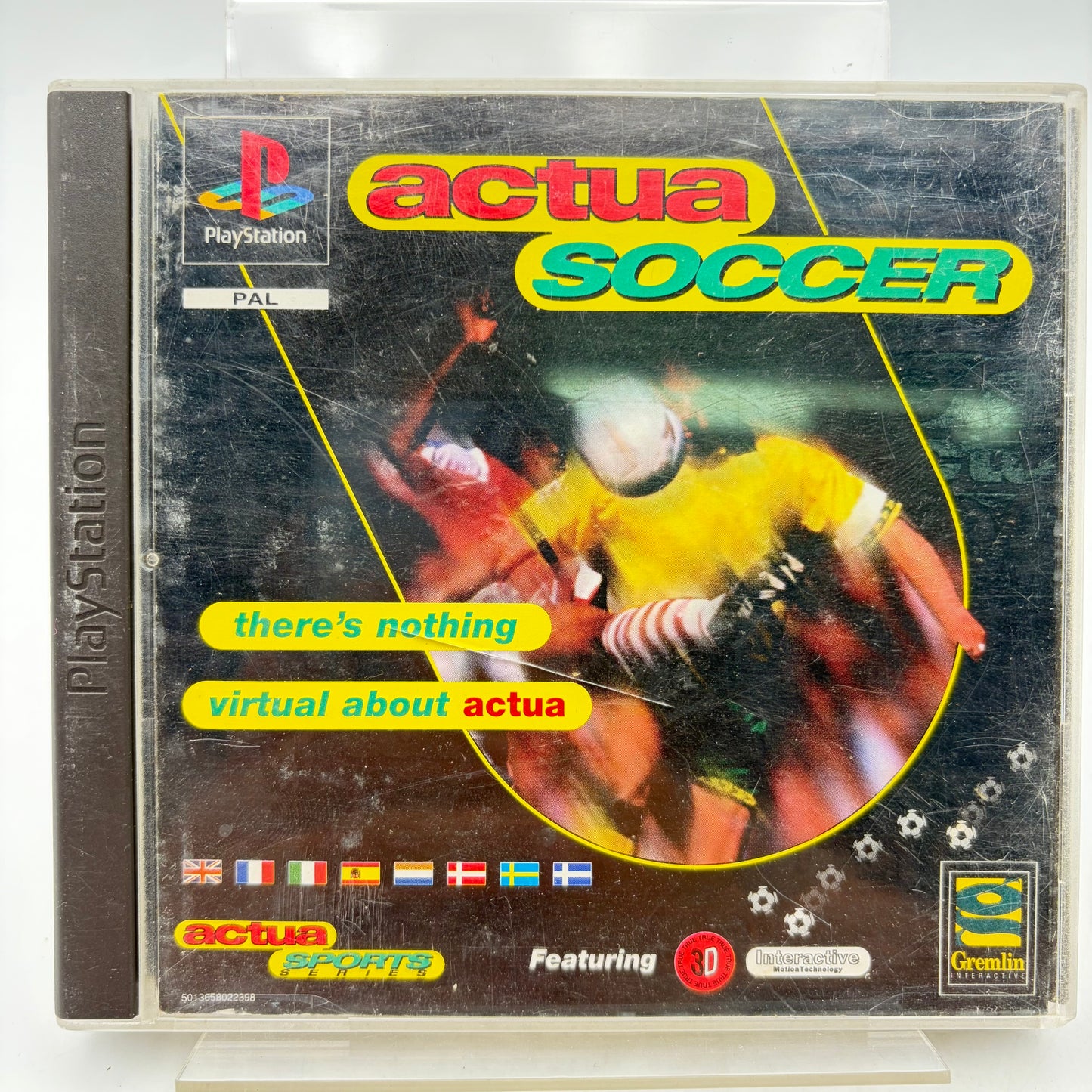 ACTUA SOCCER - PLAYSTATION 1