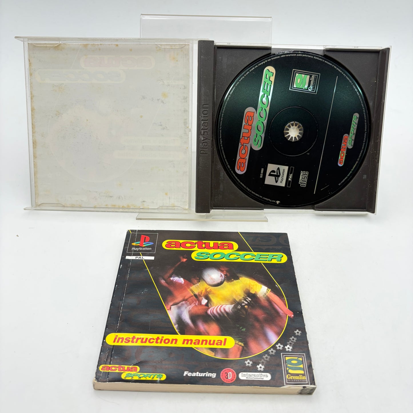 ACTUA SOCCER - PLAYSTATION 1