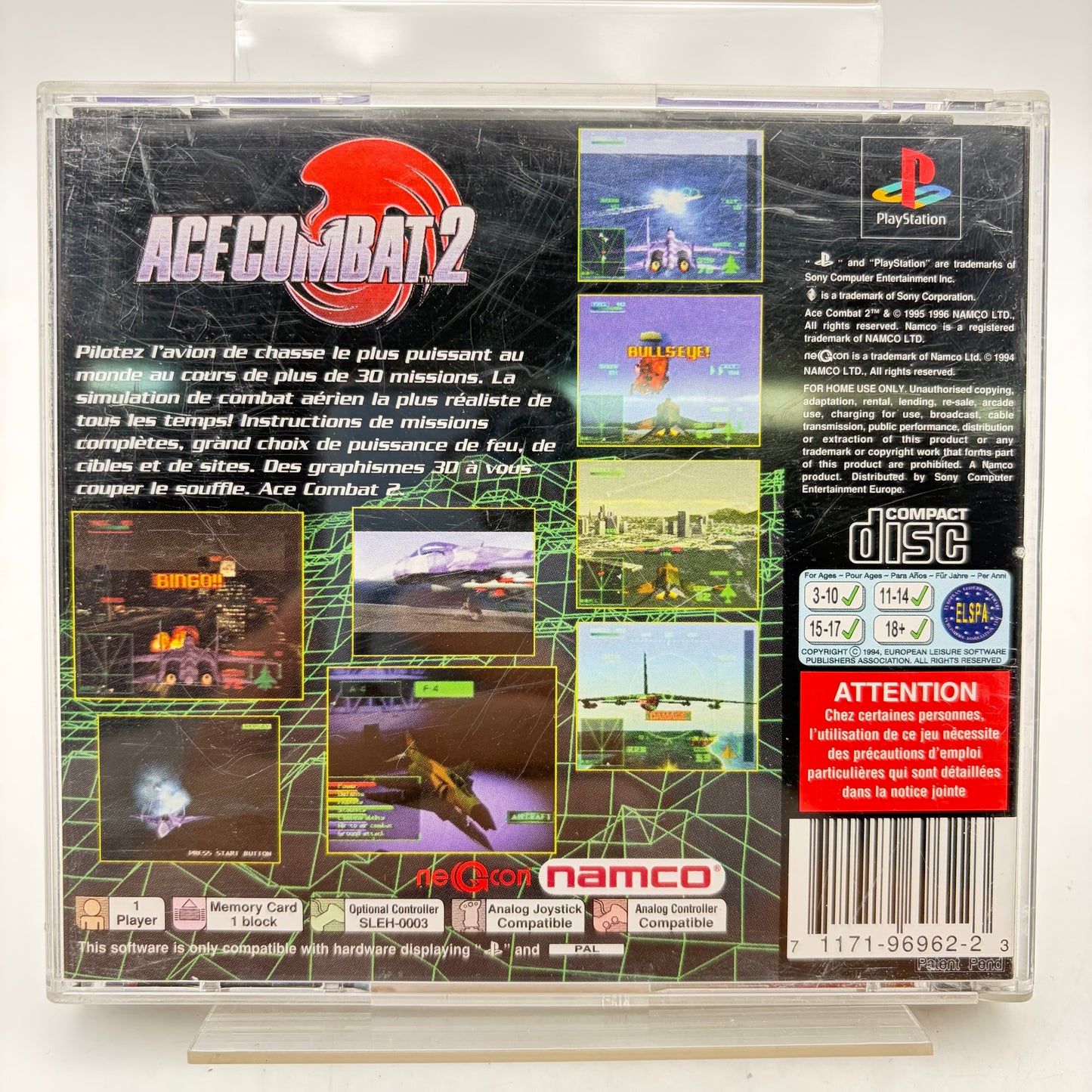 ACE COMBAT 2 - PLAYSTATION 1