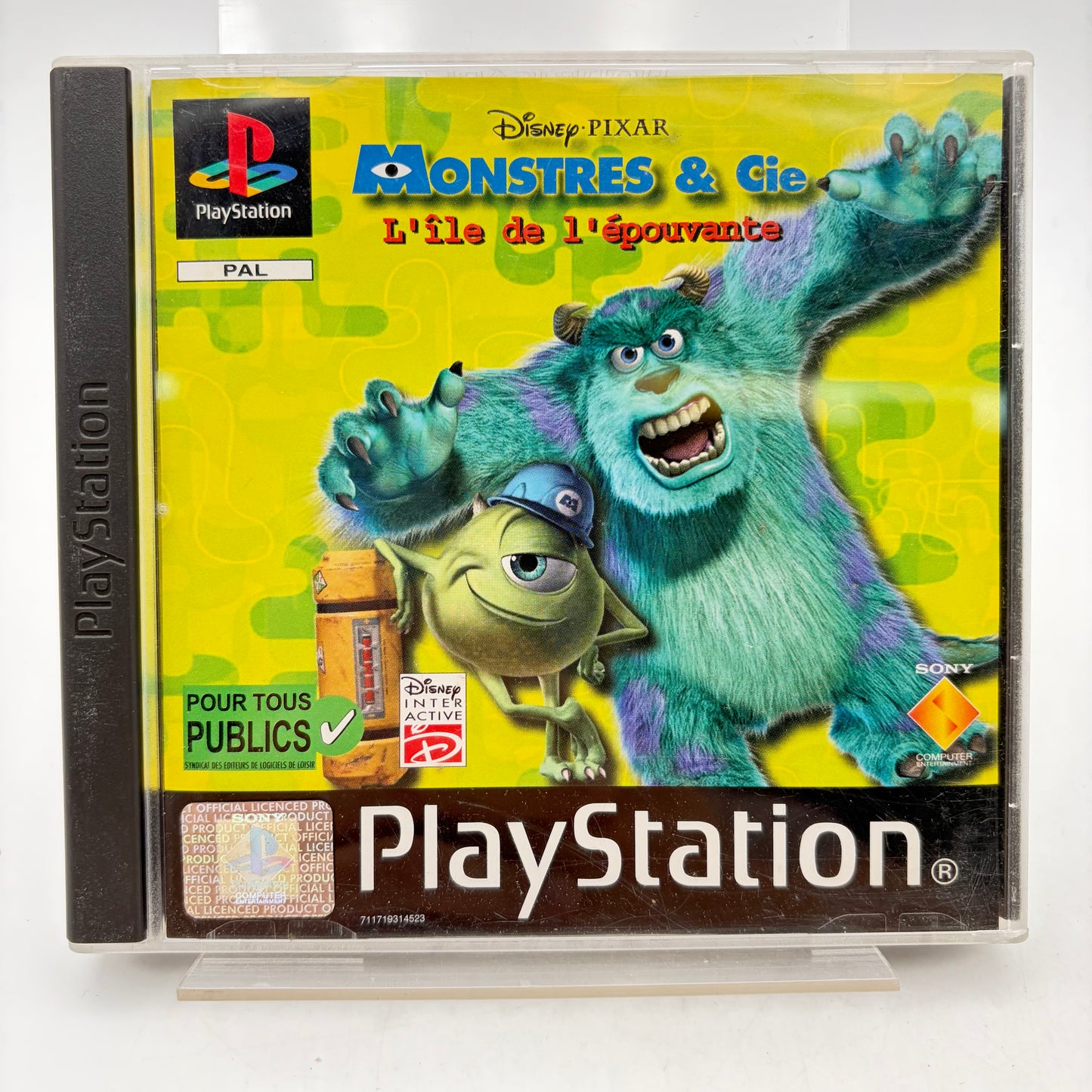 DISNEY/PIXAR MONSTRES & CIE : L'ÎLE DE L'ÉPOUVANTE - PLAYSTATION 1