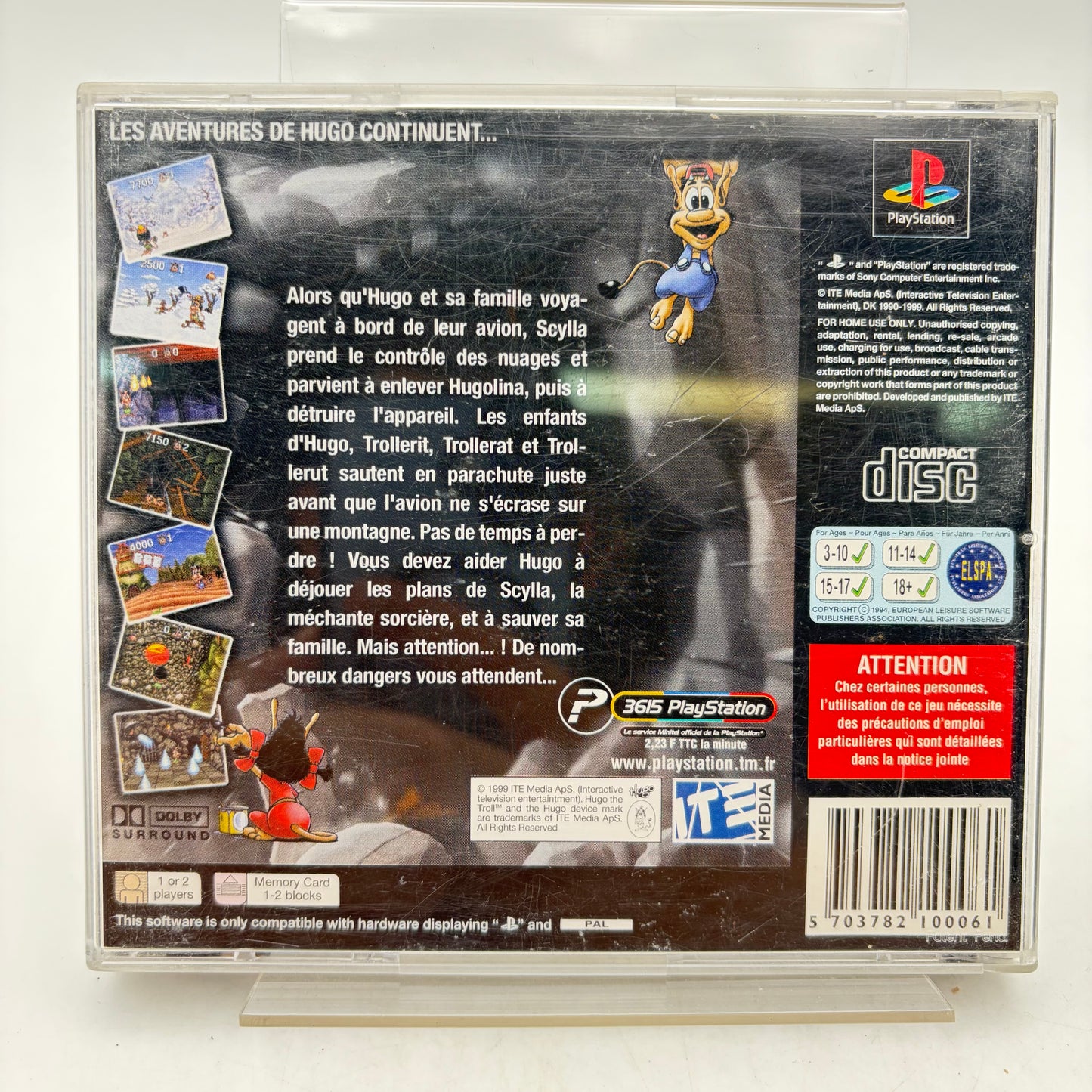 HUGO 2 - PLAYSTATION 1