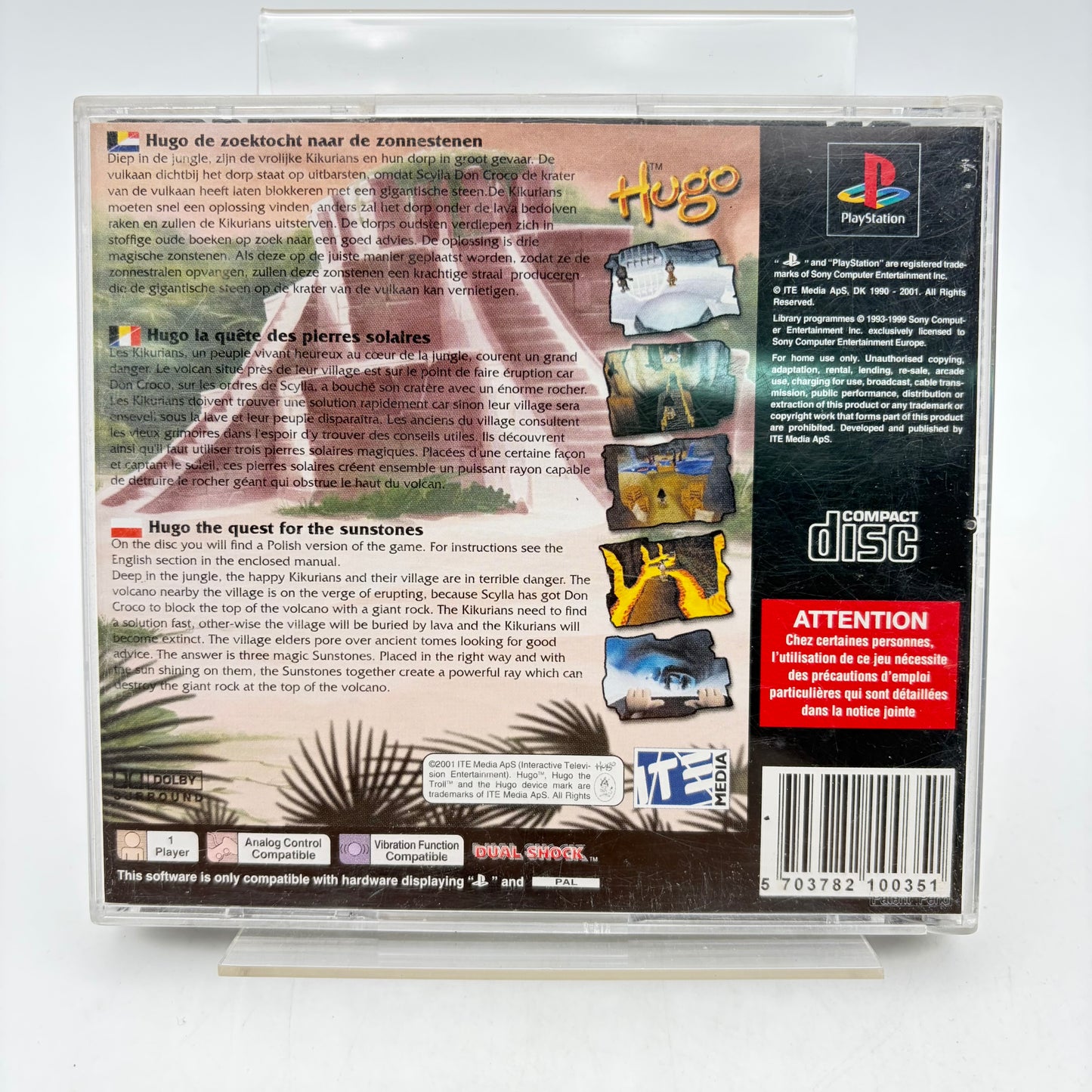 HUGO - PLAYSTATION 1