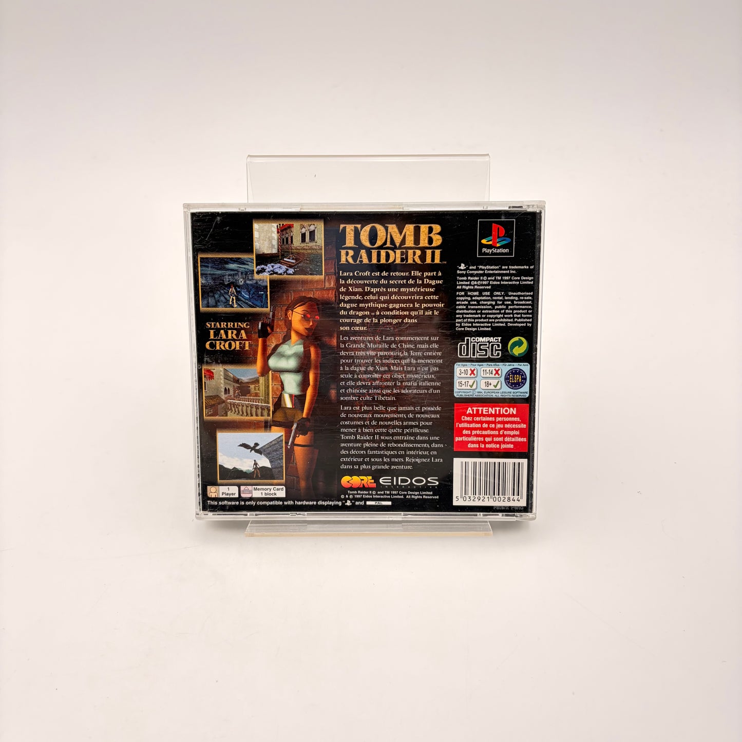 TOMB RAIDER II - PLAYSTATION 1