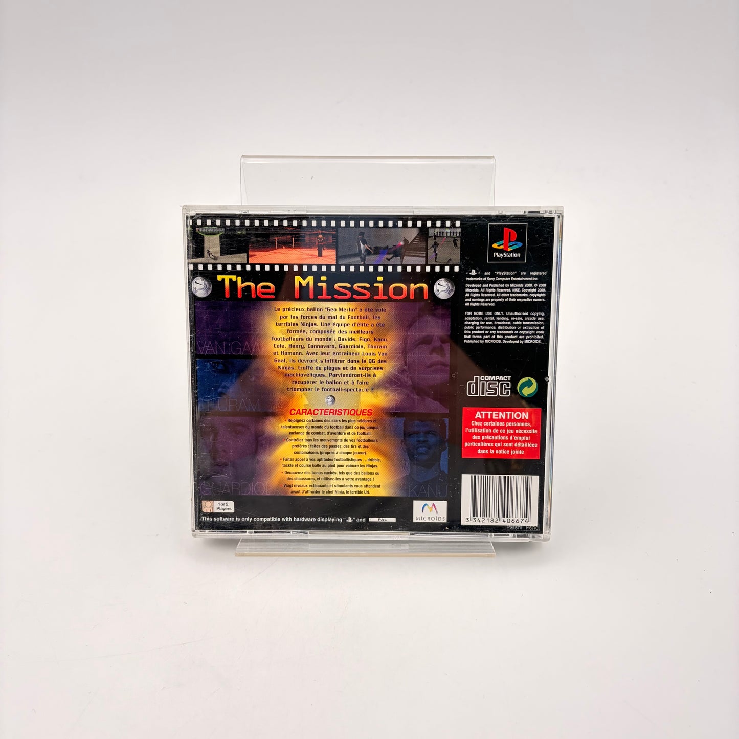THE MISSION - PLAYSTATION 1