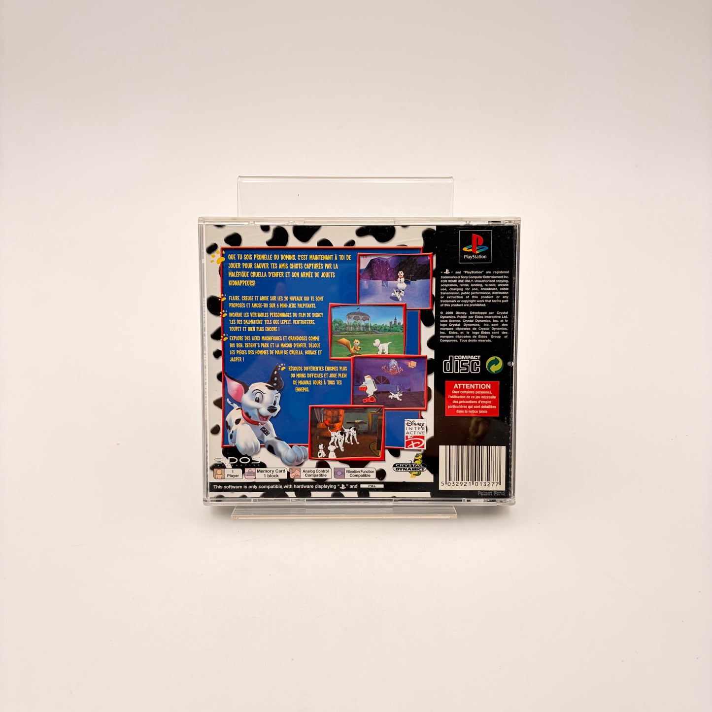 DISNEY LES 102 DALMATIENS À LA RESCOUSSE - PLAYSTATION 1