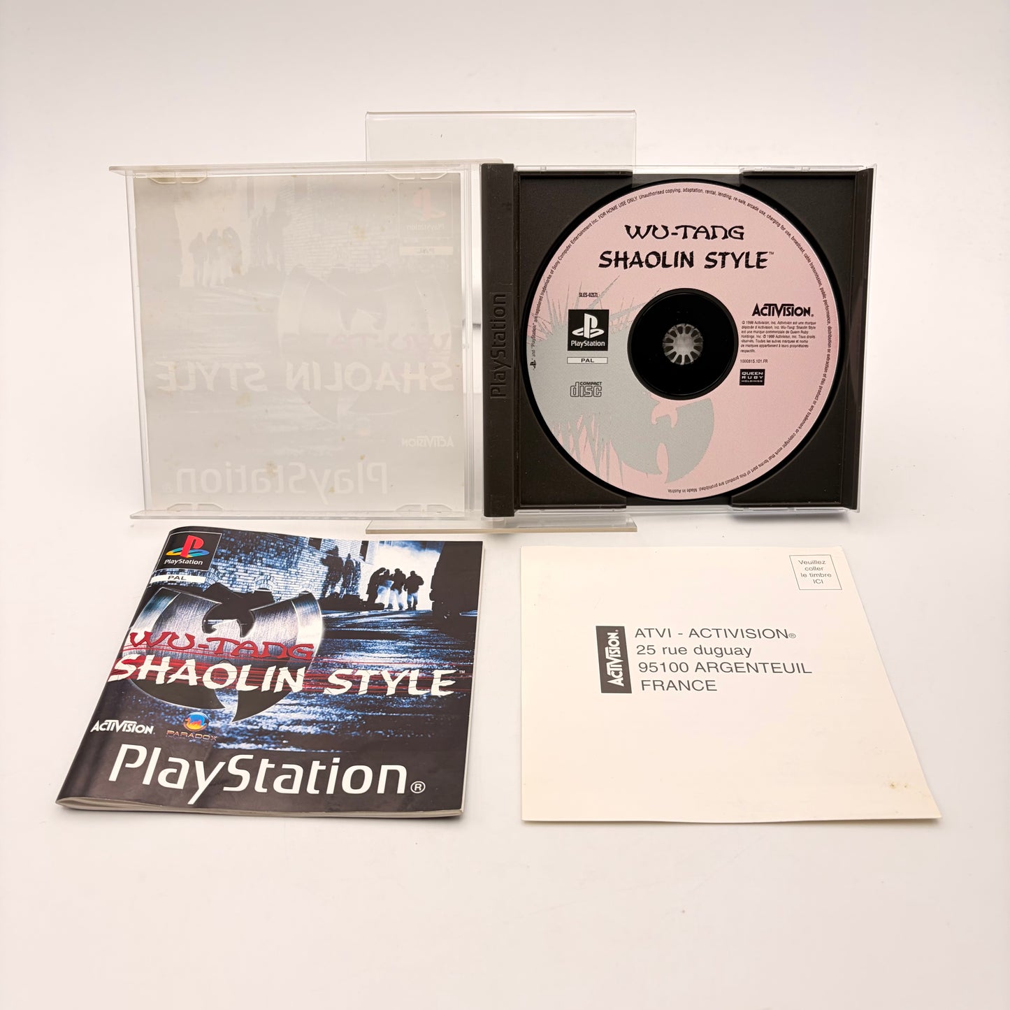 WU-TANG SHAOLIN STYLE - PLAYSTATION 1