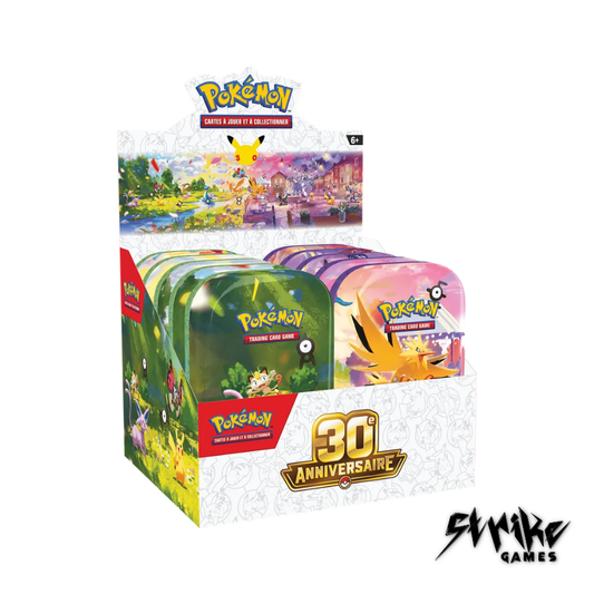Pokémon ME 5.5 - 30e Anniversaire - Display Mini Tin | FR