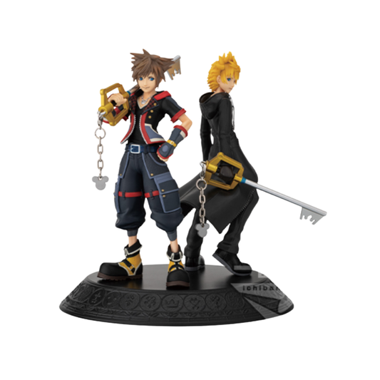 FIGURINE KINGDOM HEARTS SORA & ROXAS (ICHIBAN KUJI)