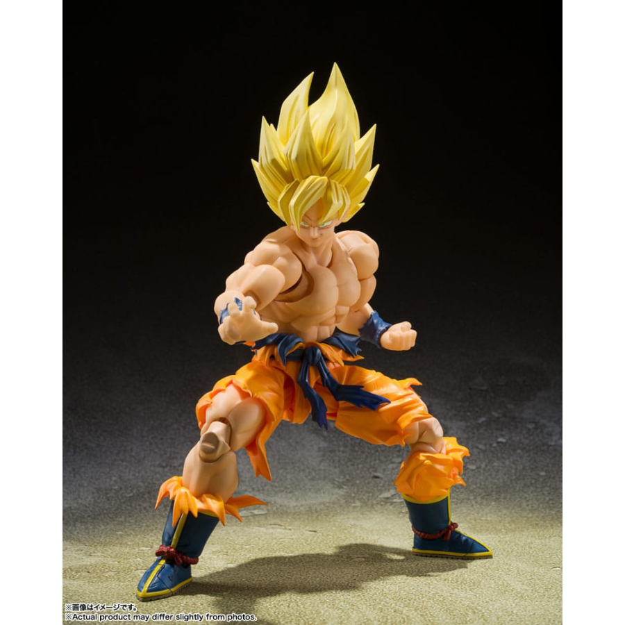 DRAGON BALL Z - Super Sayian Son Goku - Figurine S.H. Figuarts 14cm