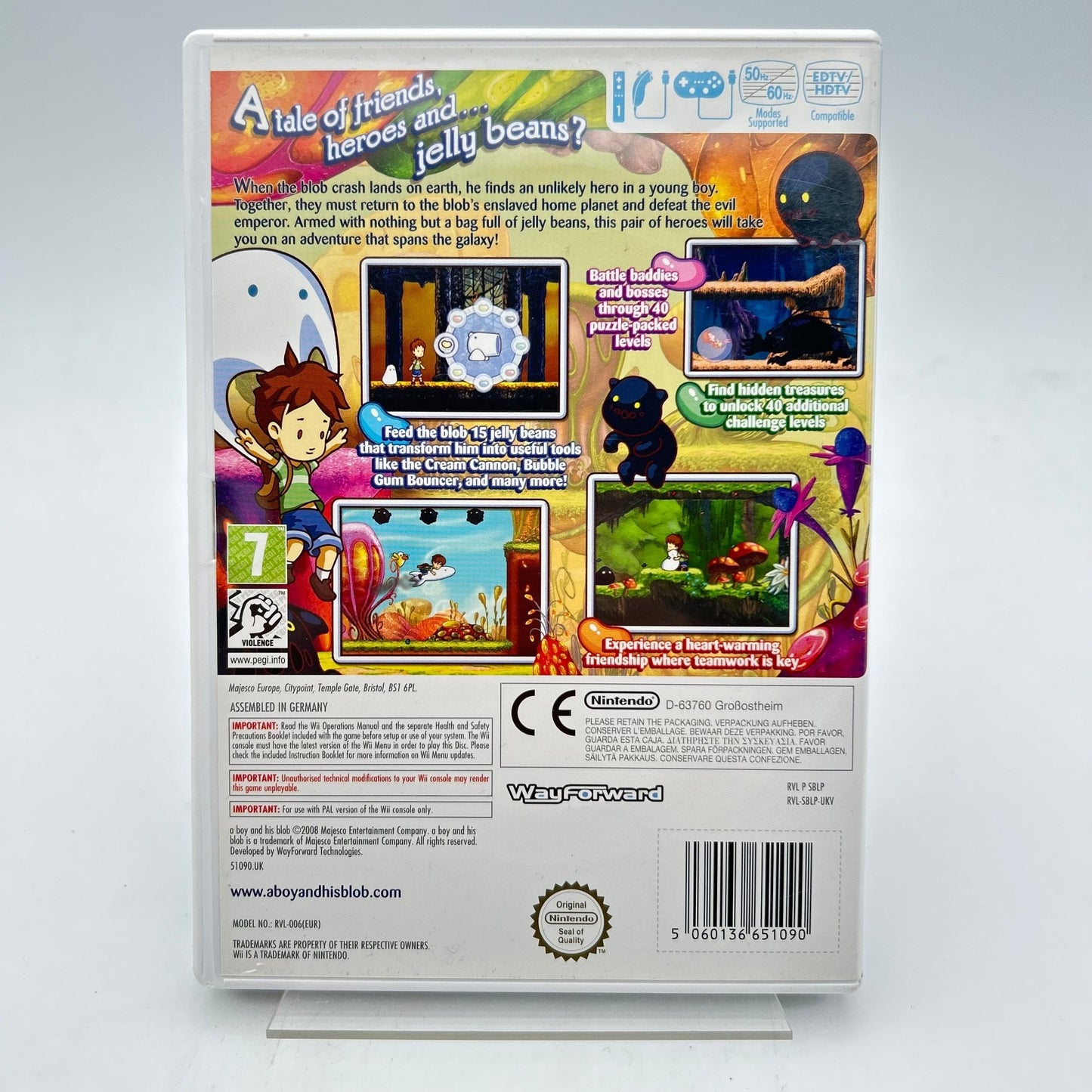 A BOY AND HIS BLOB - WII - Strike Games