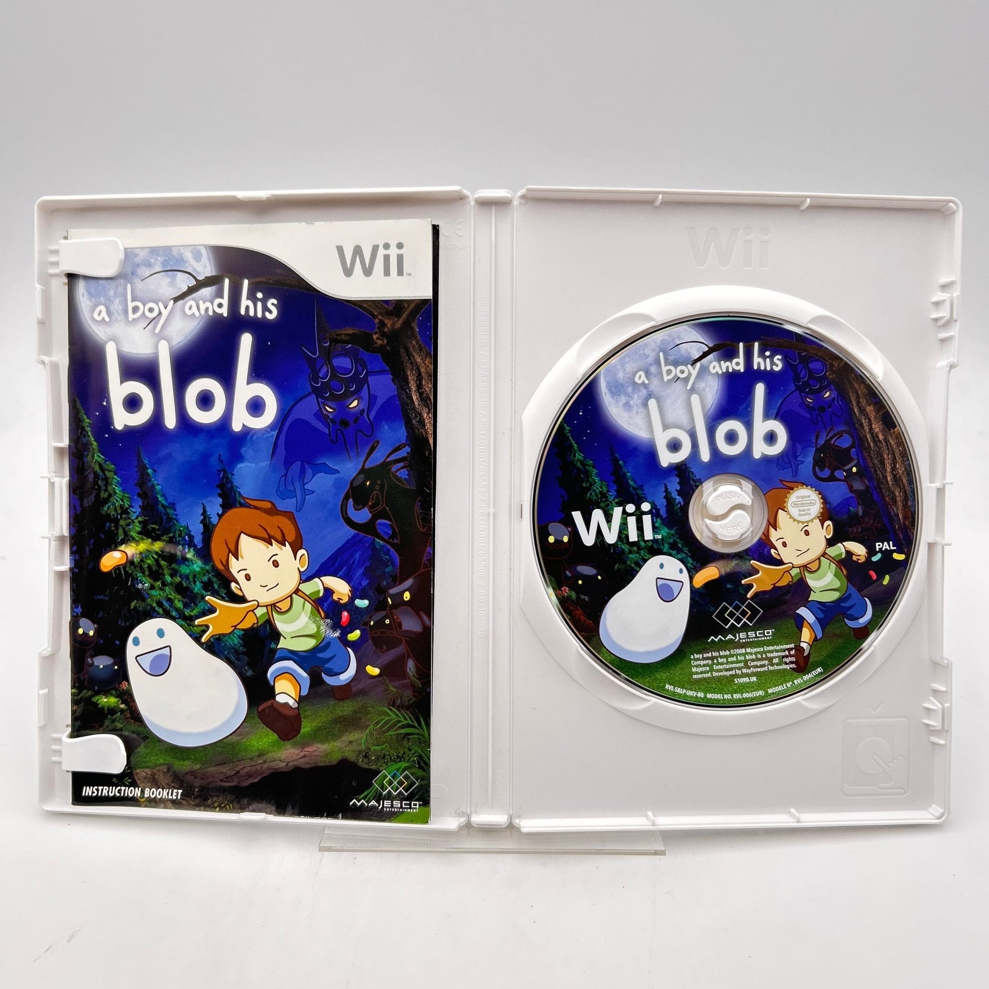 A BOY AND HIS BLOB - WII - Strike Games