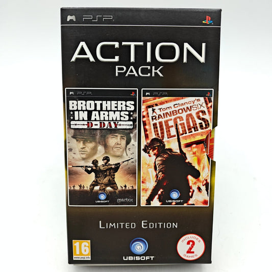 ACTION PACK BROTHER IN ARMS + RAINBOW SIX VEGAS - PLAYSTATION PORTABLE - Strike Games