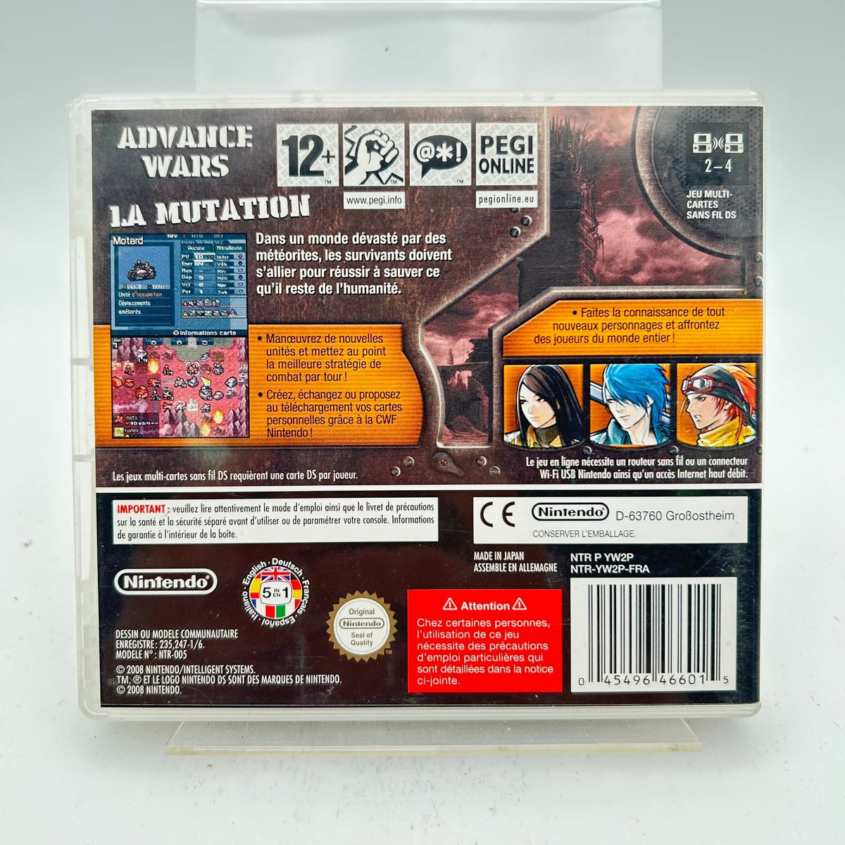 ADVANCE WARS DARK CONFLICT - DS - Strike Games