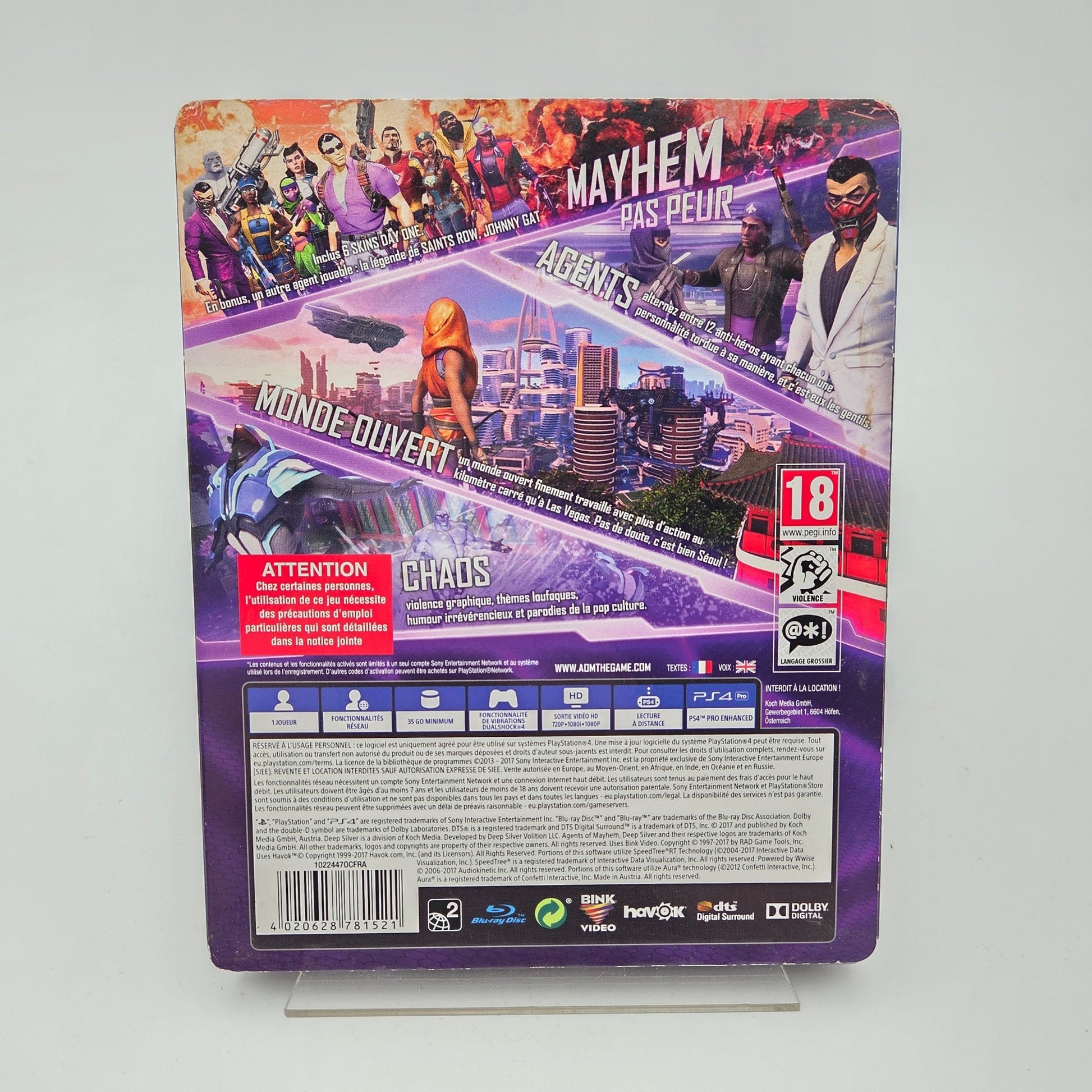 Agents of Mayhem - Playstation 4 - Strike Games