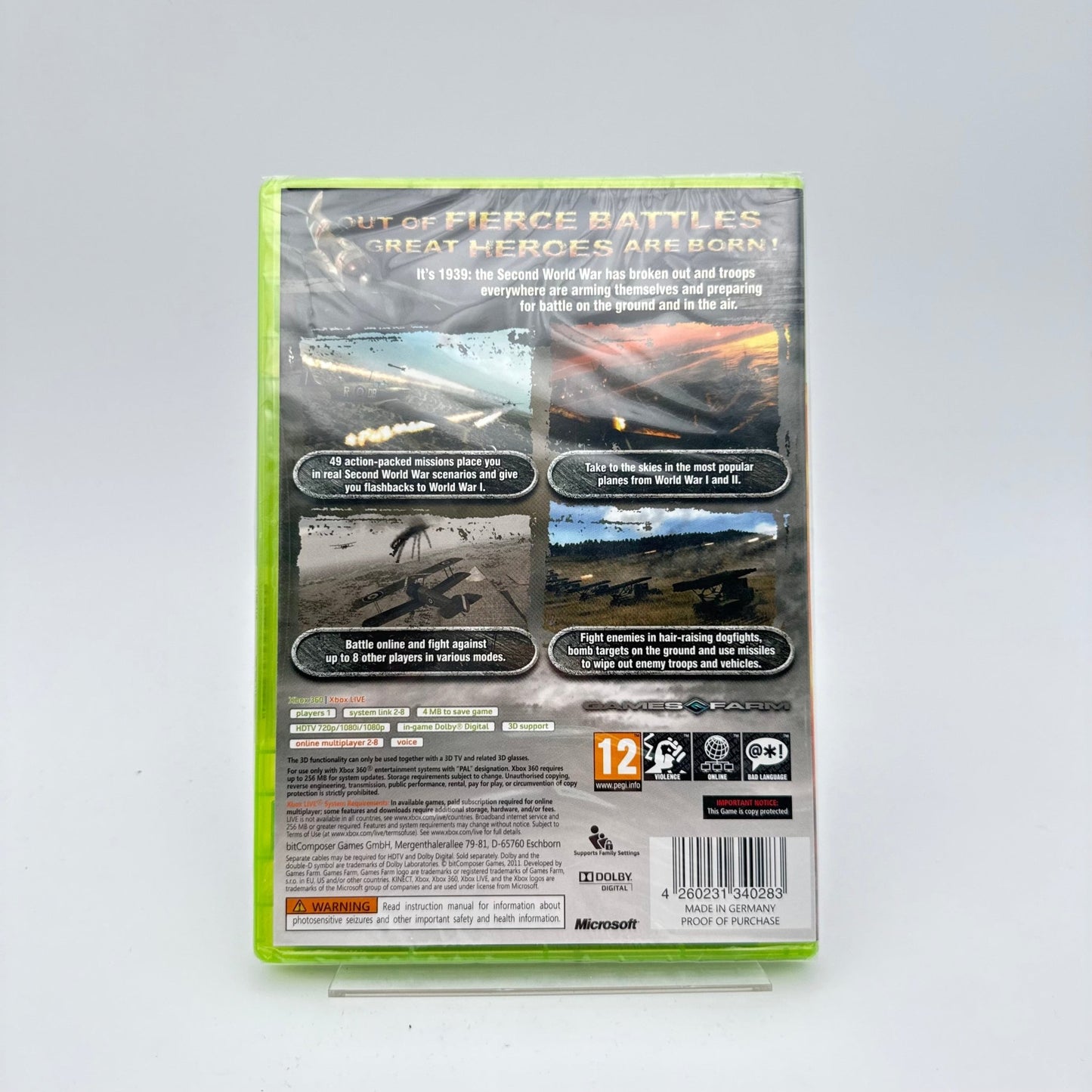 AIR CONFLICTS SECRET WARS (NEUF) - XBOX 360 - Strike Games