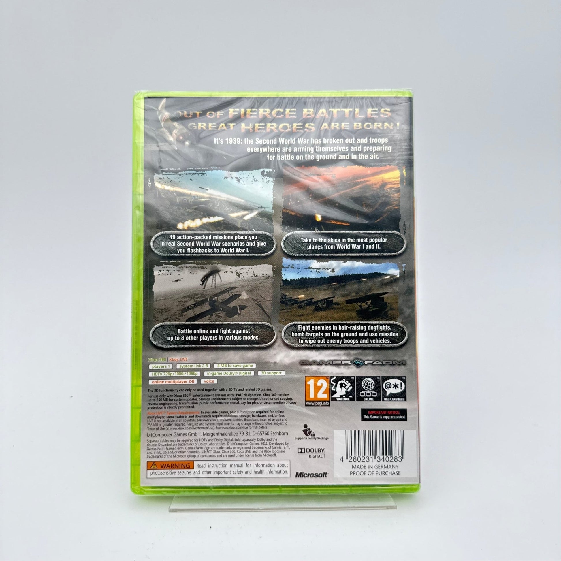 AIR CONFLICTS SECRET WARS (NEUF) - XBOX 360 - Strike Games
