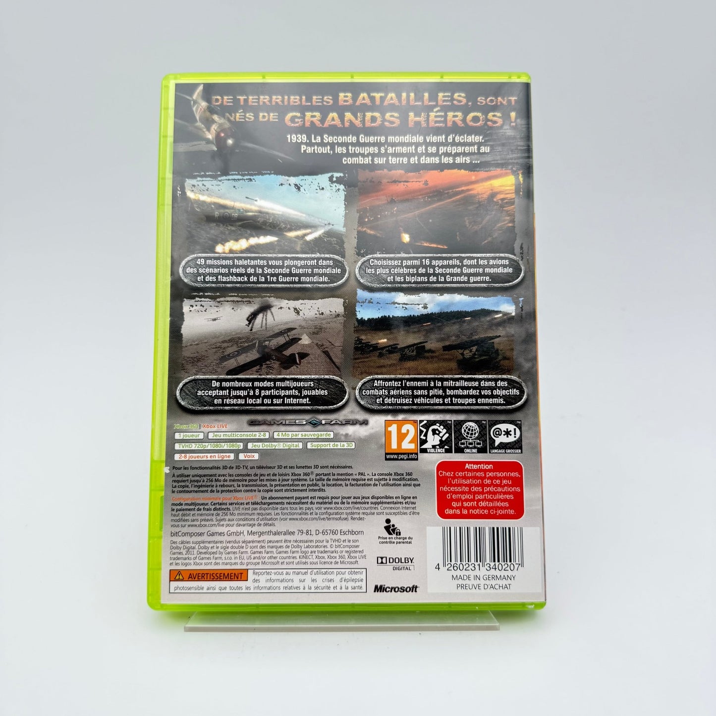 AIR CONFLICTS SECRET WARS - XBOX 360 - Strike Games