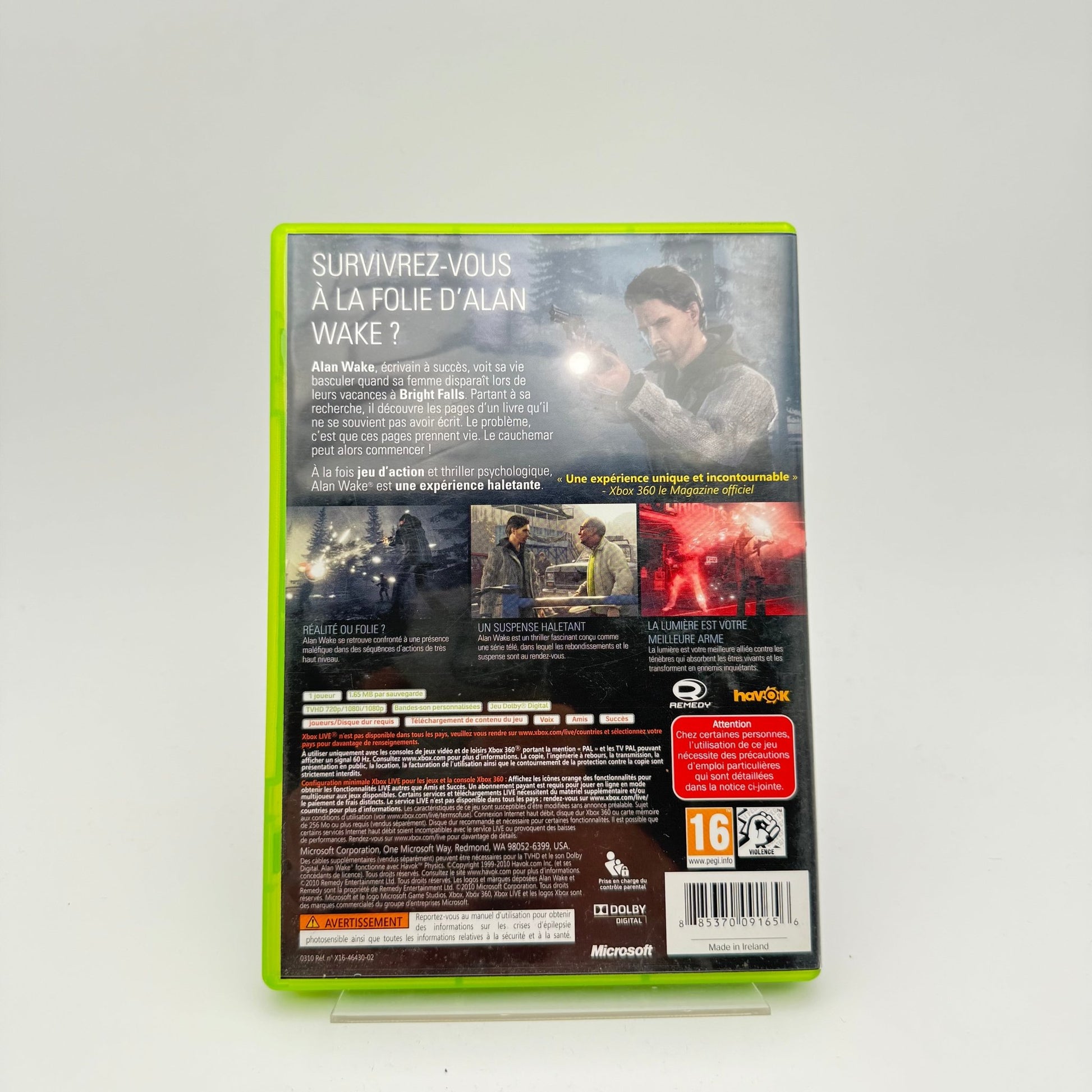 ALAN WAKE - XBOX 360 - Strike Games