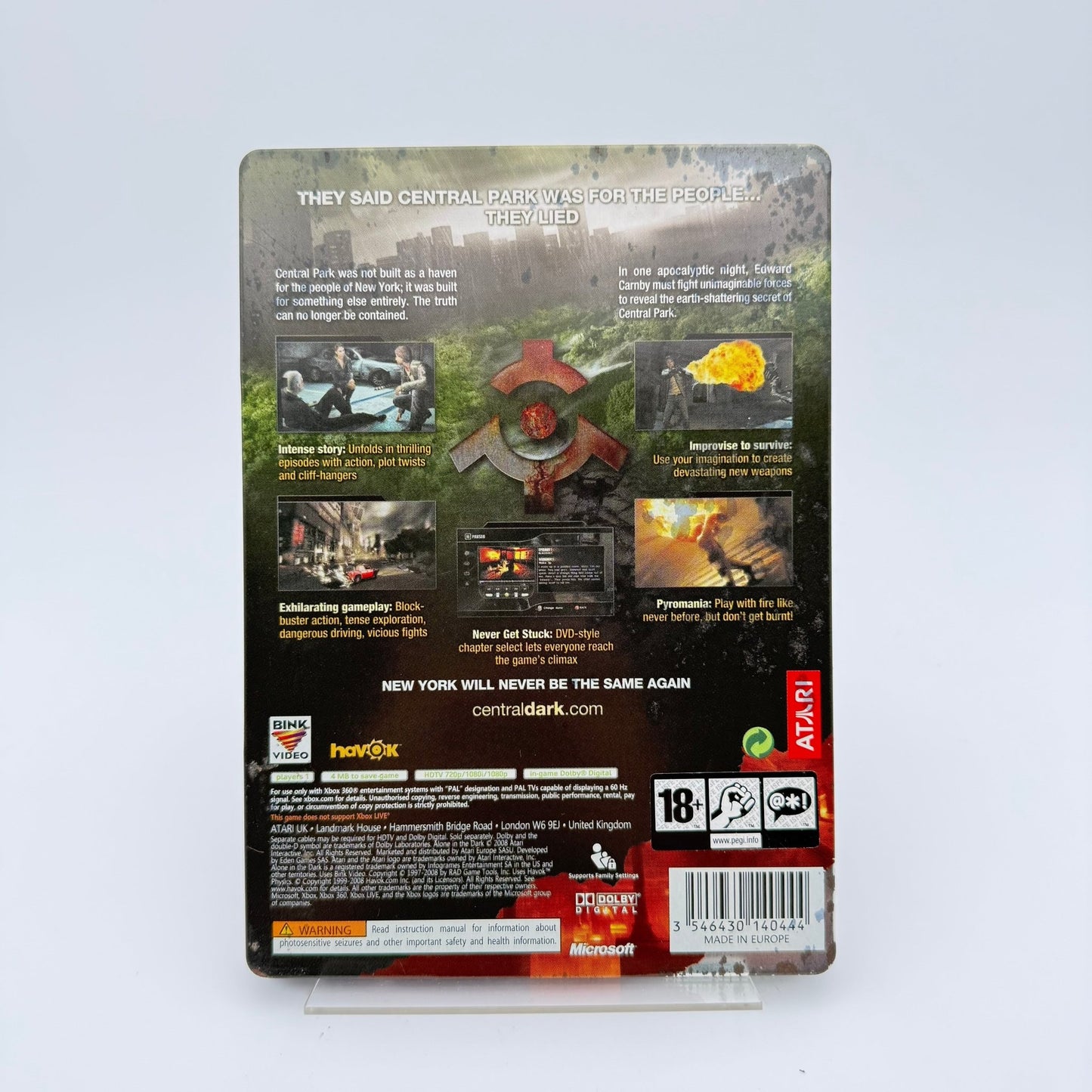 ALONE IN THE DARK STEELBOOK - XBOX 360 - Strike Games