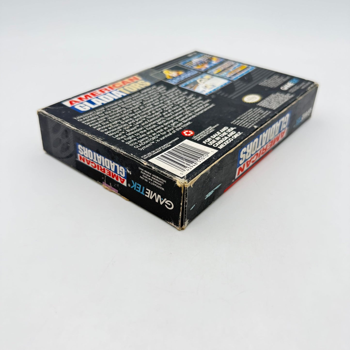 AMERICAN GLADIATORS - SUPER NINTENDO US - Strike Games