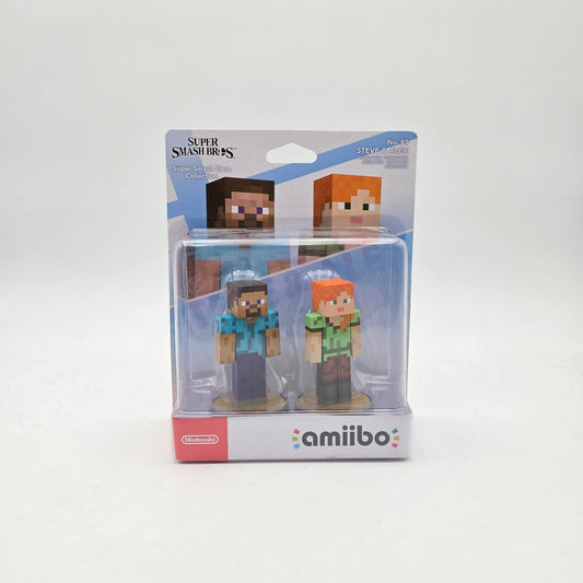 Amiibo Steve & Alex - Super Smash Bros Collection - Strike Games