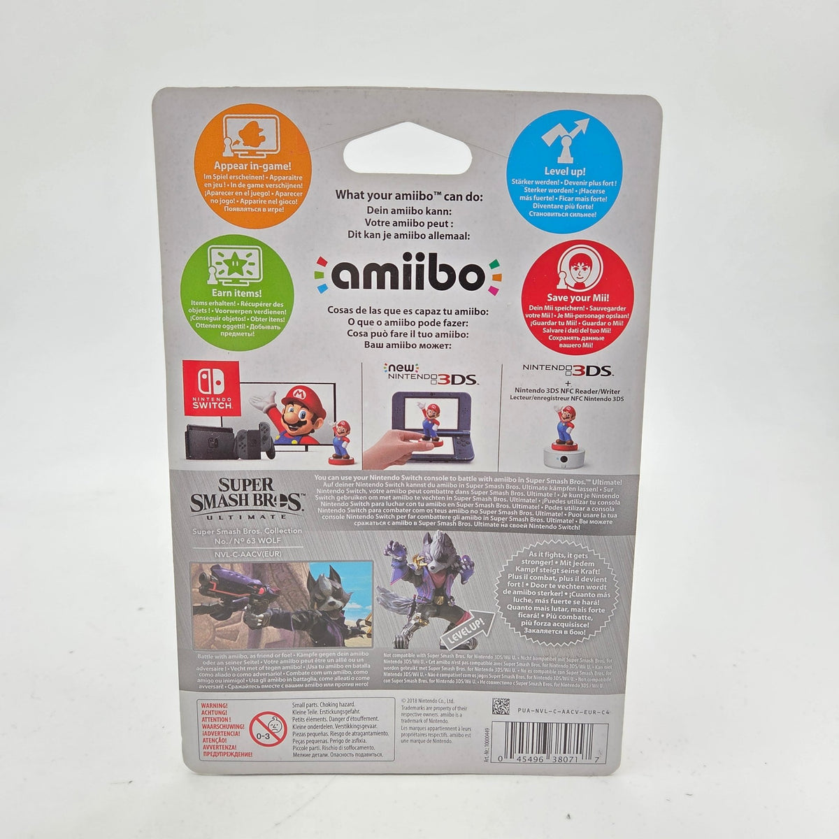 Amiibo Wolf - Super Smash Bros Collection - Strike Games