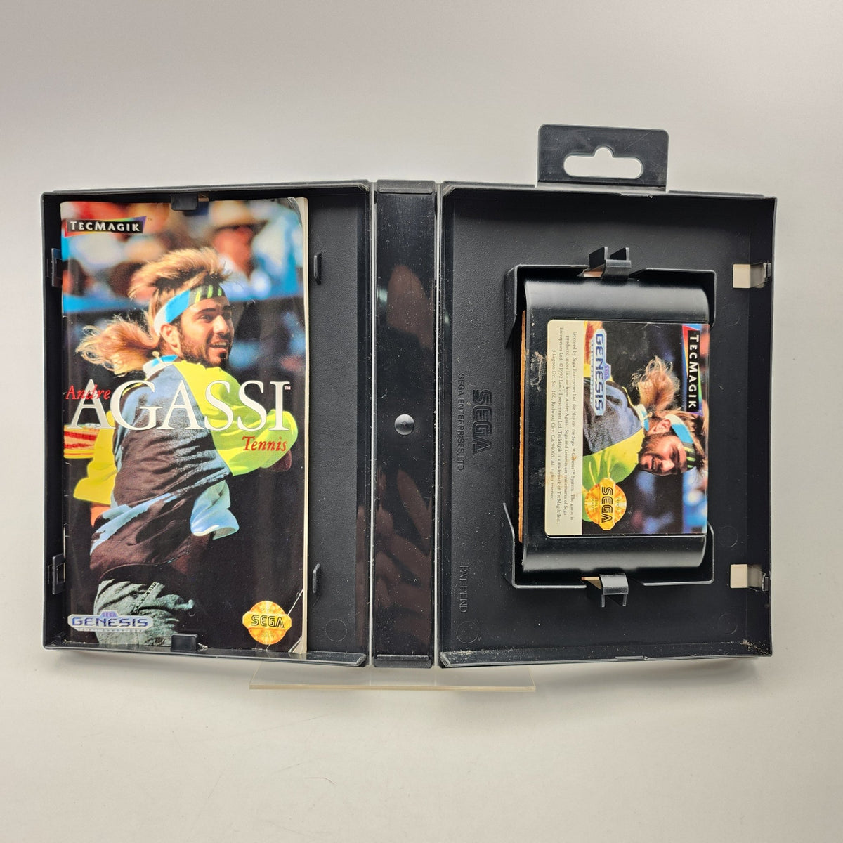 Andre Agassi Tennis - Genesis - Strike Games