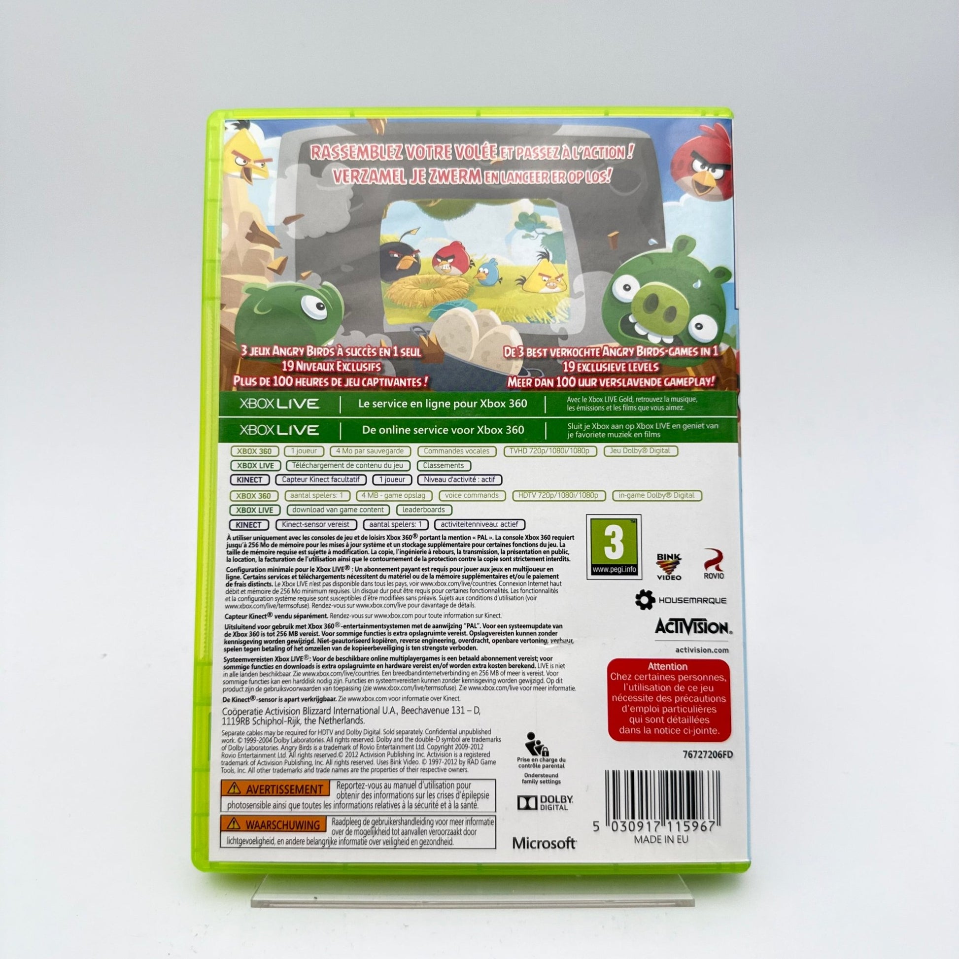 ANGRY BIRDS TRILOGY - XBOX 360 - Strike Games