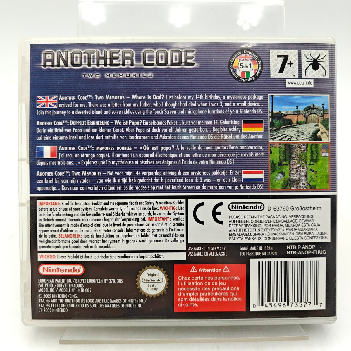 ANOTHER CODE: TWO MEMORIES - NINTENDO DS - Strike Games