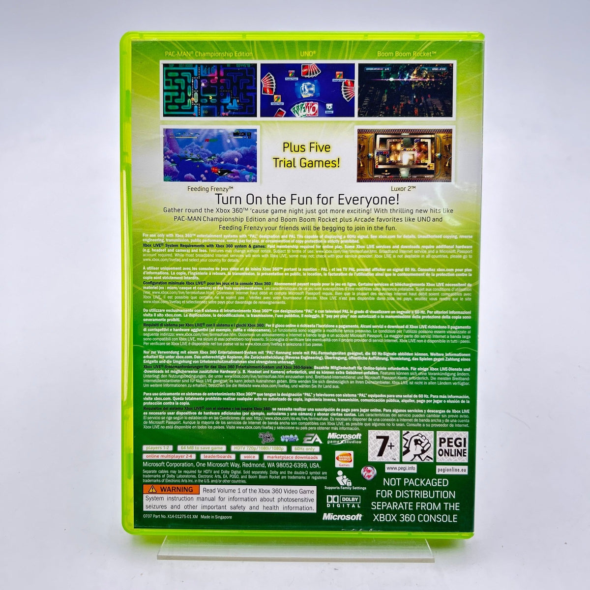 ARCADE COMPILATION - XBOX 360 - Strike Games