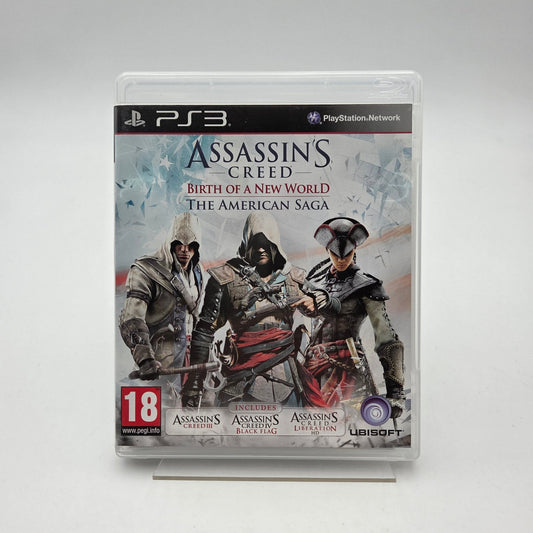 ASSASSIN'S CREED BIRTH OF A NEW WORLD – THE AMERICAN SAGA - PLAYSTATION 3 - Strike Games