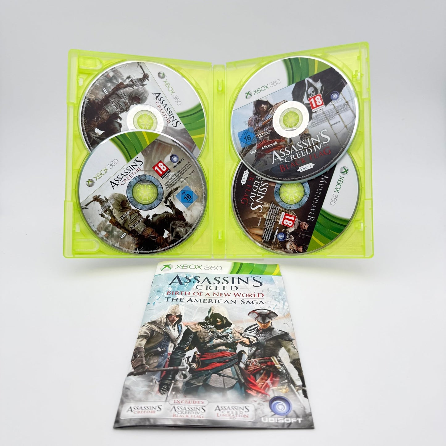 ASSASSIN'S CREED BIRTH OF A NEW WORLD THE AMERICAN SAGA - XBOX 360 - Strike Games
