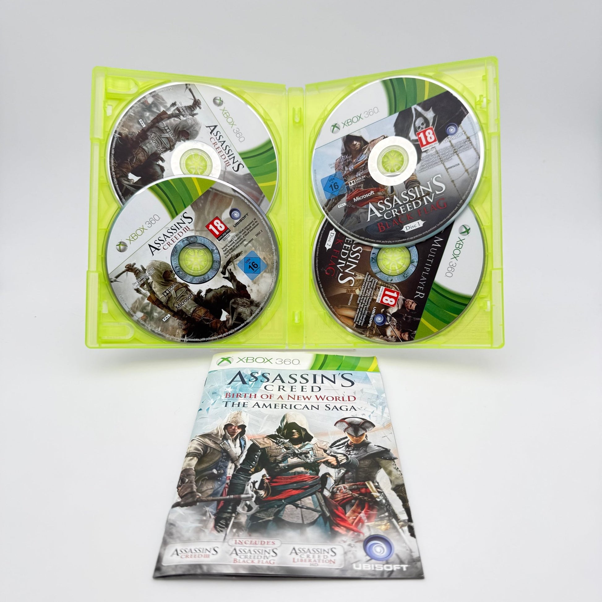 ASSASSIN'S CREED BIRTH OF A NEW WORLD THE AMERICAN SAGA - XBOX 360 - Strike Games